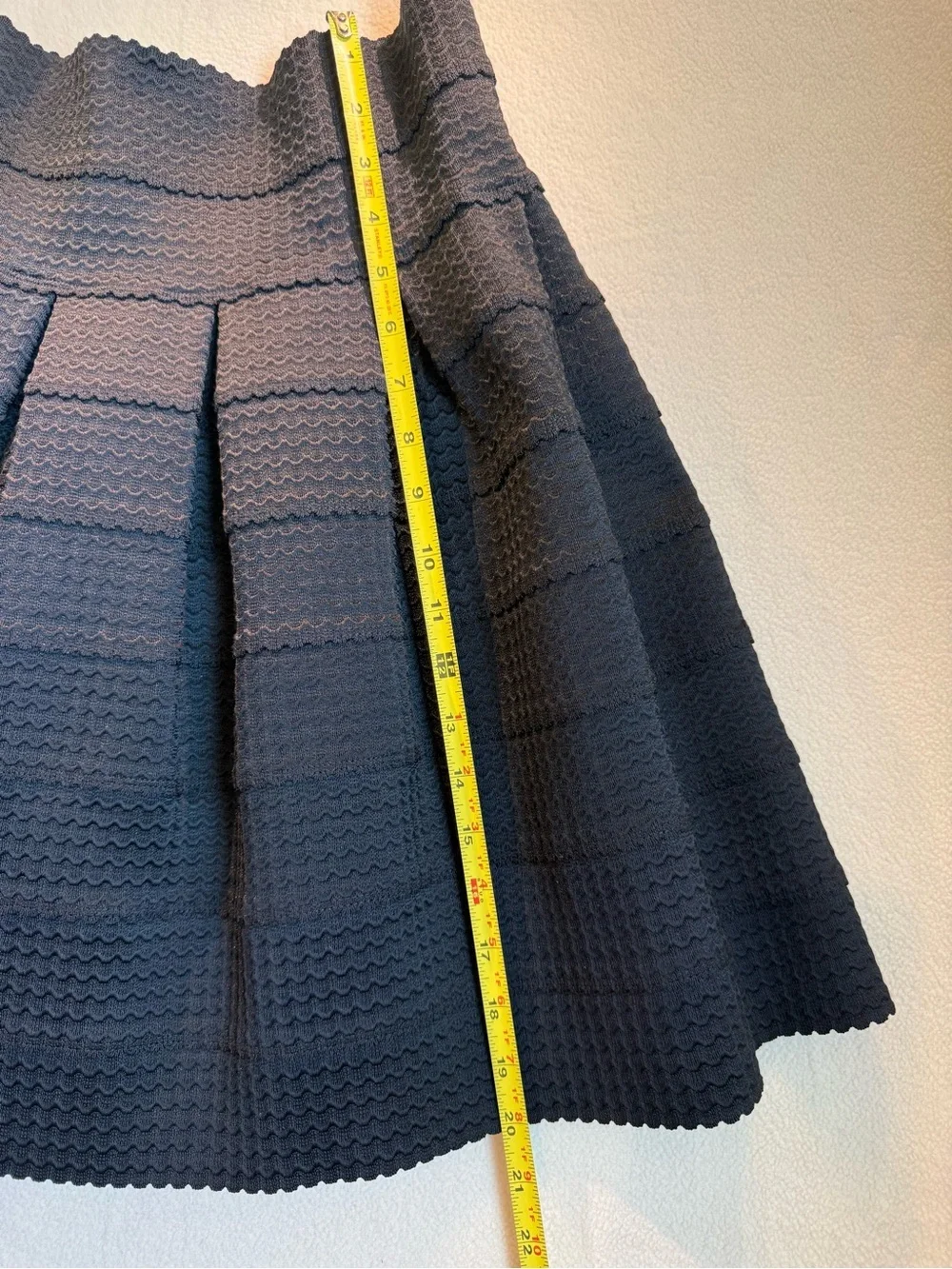 Girls From Savoy Textured Fit & Flare Mini Skirt | XS/S